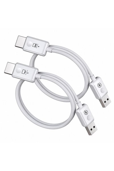Coverzone Kablosuz HDMI Görüntü Aktarım Seti 50 m Verici Alıcı Plug & Play HD TV Projeksiyon Laptop ve Mobil Ekran Yansıtma | CS6