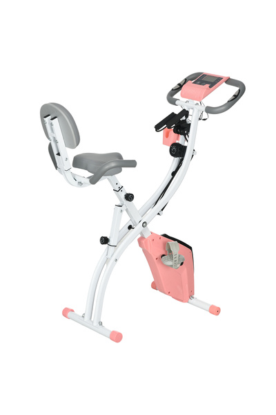 Generic Brand Bicicletă de exerciții 2-în-1 cu afișaj LCD, monitor de ritm ca...