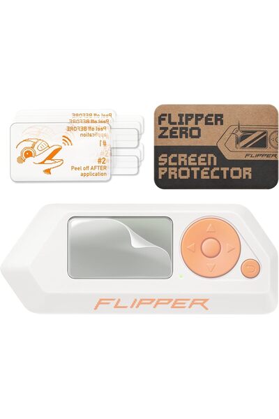 Flipper Комплект от 3 защитни фолиа за Zero, закалено стъкло 9H, дебелина 0.3...