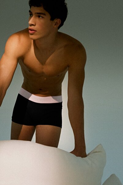 Bershka 3’lü baskılı belli boxer paketi