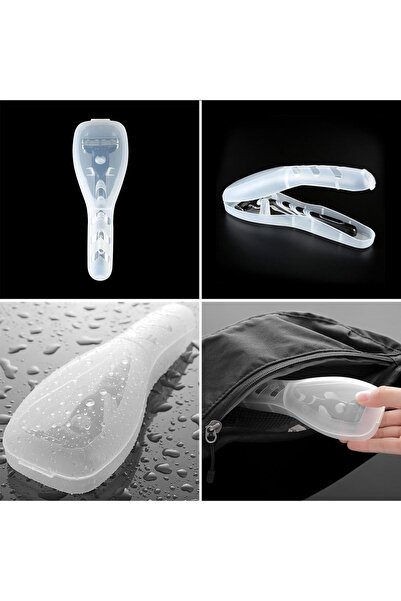 OEM Husă transparentă pentru aparat de ras 6x3.5x17cm