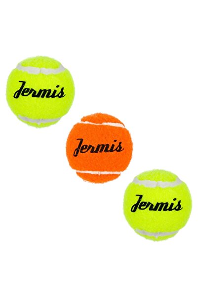OEM 3 Mini Mingi de Tenis 4,8cm Galben Portocaliu Pachet