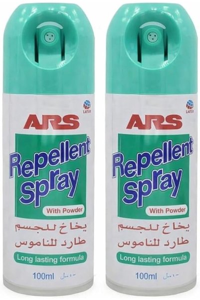 Generic Ars body spray protects against mosquito 2 * 100 ml