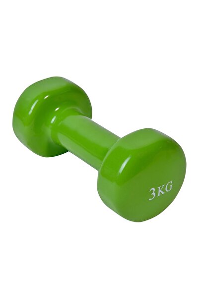 OEM Halteră verde de 3 KG - Lungime 17,5 cm