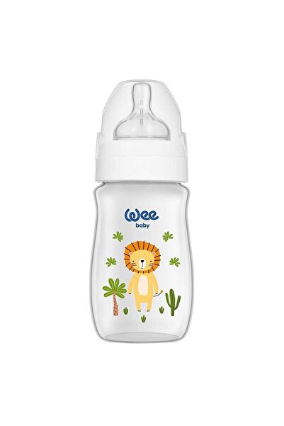 Wee Baby Wee 960 Safari PVC Biberon Geniş Ağızlı 0-6 Ay 250 ml