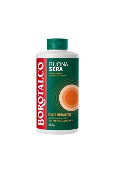 Borotalco Good Evening Gel de duș regenerant, parfum de ambră condimentată 50...