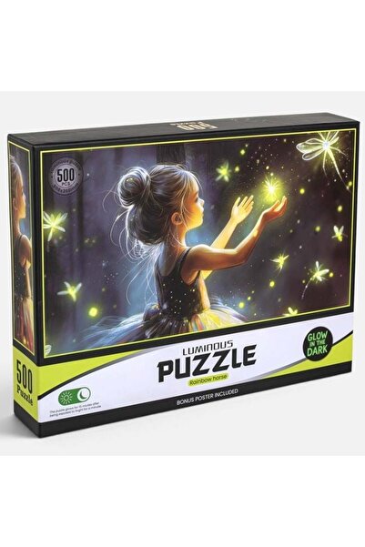 CBD CORAL BEST DEALS Puzzle Irizat Fetiță cu Stea, 500 Piese