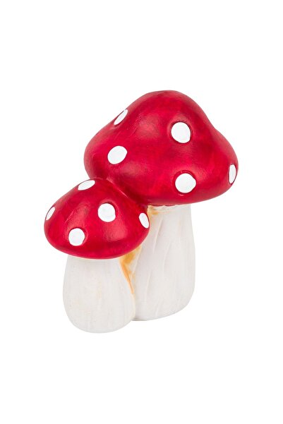 OEM Ciupercuta Dubla Decorativa Ceramica de Gradina 10x7x10cm – accent decora...