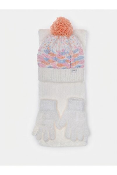 Fonem Fo 5199 Ansyia 3-Piece Scarf Beanie Glove Set