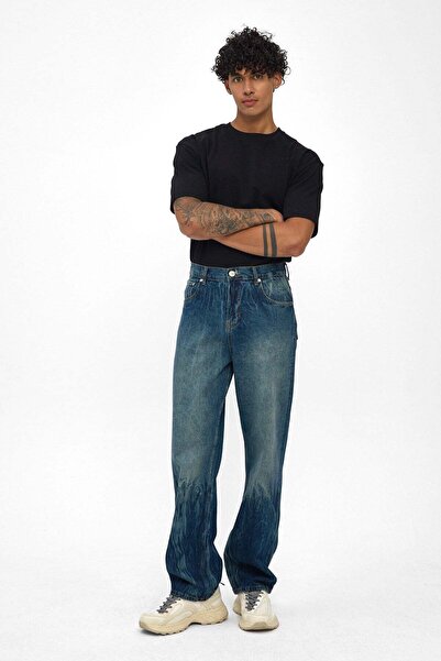 Signature Tie Erkek Baggy Jean