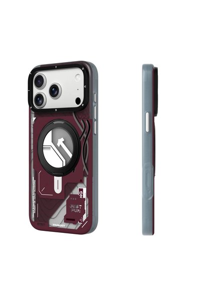X-Level iPhone 18 Pro STARSHIP Series XJzhj Back Case Magsafe 360° Rotating Stand