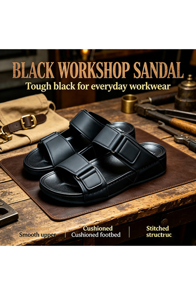 Saudi Step Leather Cross Strap Metal Button Sandals Slippers |   Non Slip Cus...
