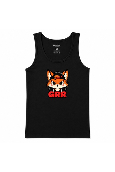 Rabona Fashion Street Grr – Θυμωμένη Αλεπού & Αστική Διάθεση – Γραφικό Αμάνικ...
