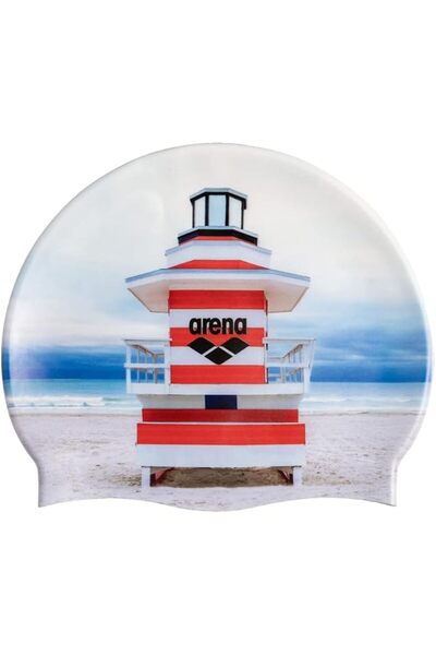 Fashion Arena arena Classic Silicone Unisex Swim Cap for Women and Men