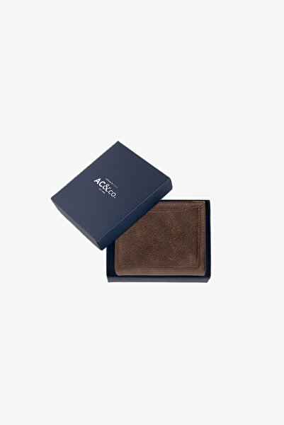 AC&Co / Altınyıldız Classics Men's Tan Gift Boxed Wallet with Card Compartmen...