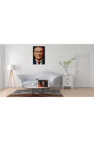 HAMMEN Pixel Art Portre 10008 Atatürk Yapım Seti