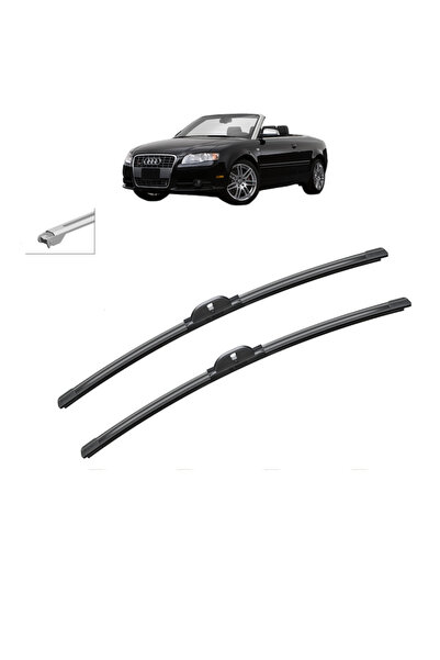 Bosch Σετ 2 υαλοκαθαριστήρων για AUDI A4 B7 Convertible (8HE) 2005-2009, για ...