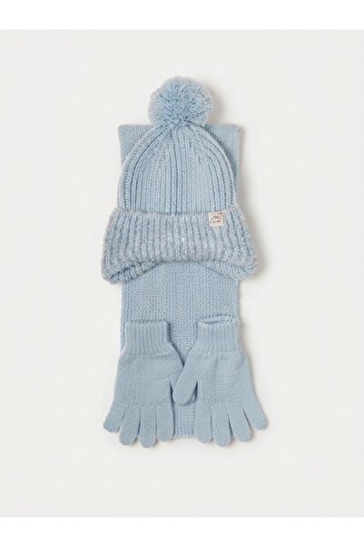 Fonem Fo 5200 Gıft 3-Piece Scarf Beanie Glove Set