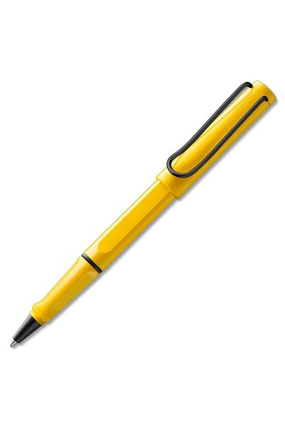 Lamy SAFARİ ROLLER KALEM SARI METAL SİYAH KLIPS M
