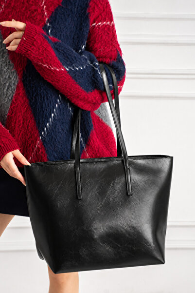 Valu Accessorize Kadın Kırçıllı Fermuarlı Omuz ve Kol Çantası Monza