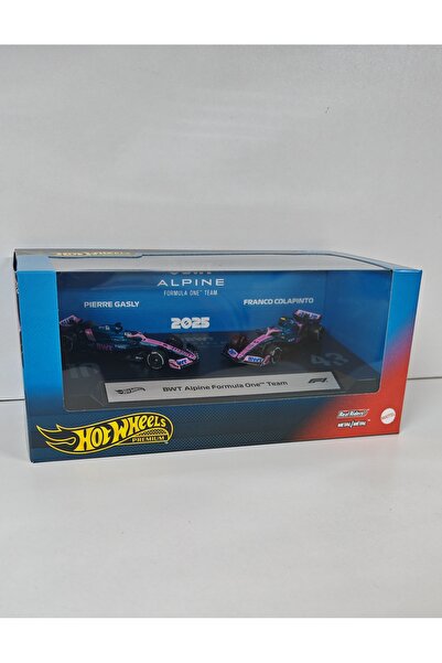 HOT WHEELS Premium Formula 1 2025 Bwt Alpine 2-Pack (Pierre Gasly / Franco Co...