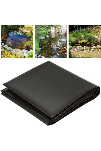 Morvena Picks Folie pentru iaz 3 x 4 m, din HDPE, pentru iazuri de grădină, 0...