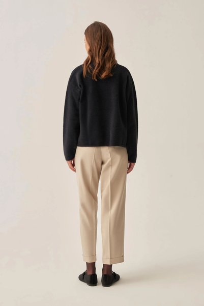 ALLDAY Ankle Length Double Leg Interlock Trousers