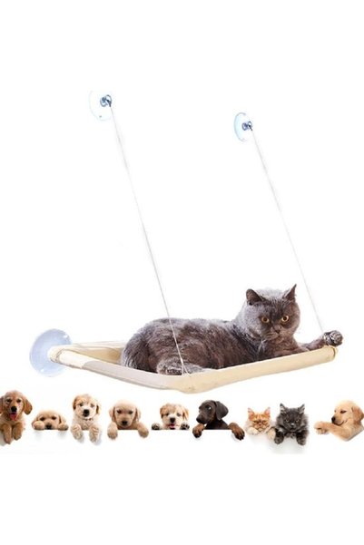 Morvena Picks Coș pentru pisici de fereastră, Max. 12 kg, Hamac pentru pisici...