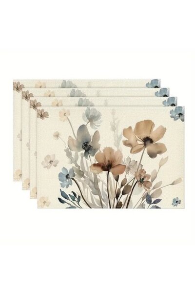 Morvena Picks Suporturi de masă cu model floral - In - Diverse culori - Supor...