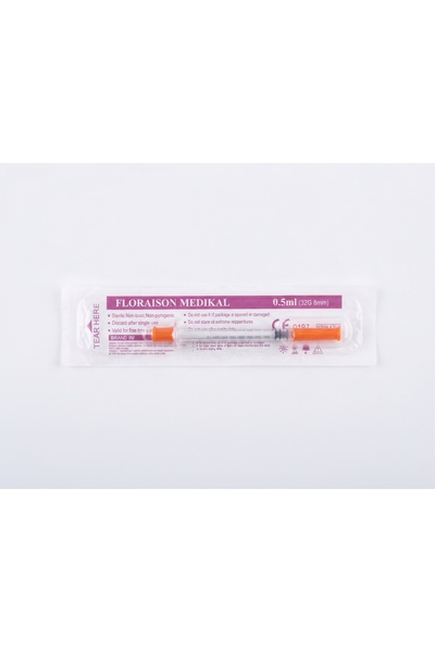 ORKAMED 3P 0,5 ml 50 IU 32G 0,50 x 8 mm Sterıl Enjektor - 1 Adet.