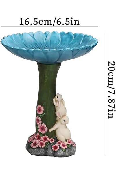 Morvena Picks Statuetă vulpe din rășină, Hranitor pentru colibri, Ornamente d...
