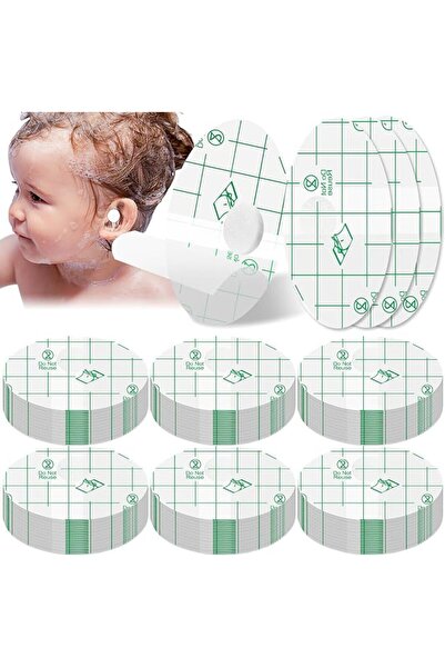 Yelajoy 100 Pcs Disposable Baby Ear Covers, Waterproof PU Membrane & Cotton B...