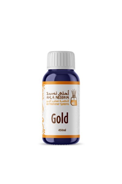 AHLA Nasma Gold 450ml | Diffuser Premium Scent Refill |
