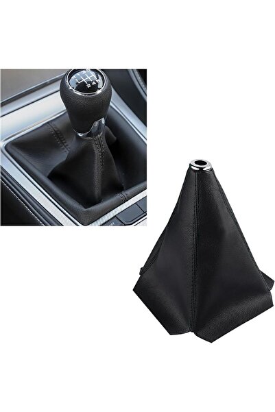 Morvena Picks Manșon schimbător de viteze auto, husă antipraf din piele cu fi...