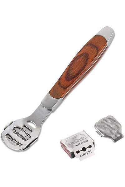 Yelajoy Foot Care Pedicure Tools Callus Shaver, 10pcs Professional Stainless ...