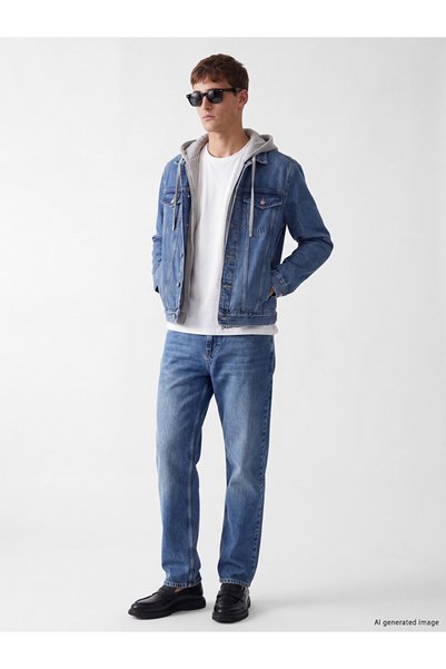 LC Waikiki Quality Parts from Çelebi Store 745 Baggy Fit Men's Jean Trousers