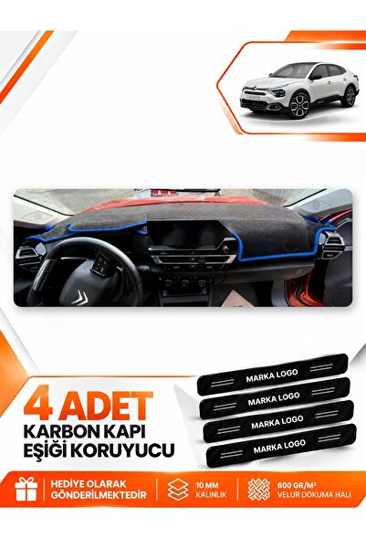 e-biz Citroen C4X Without Display (2020-2026) Compatible Front Dashboard Prot...