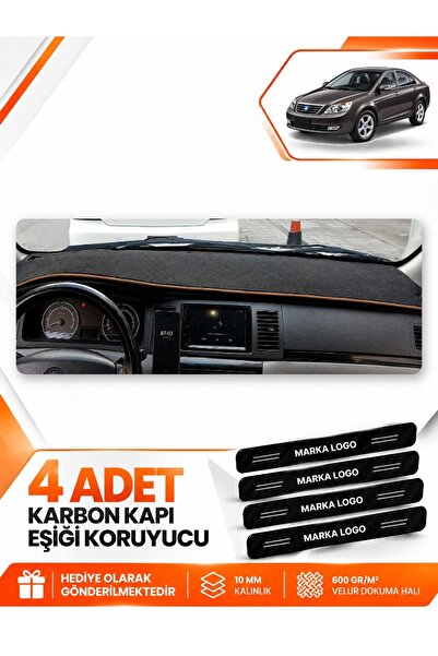e-biz Geely Fc (2008-2012) Compatible Front Torpedo Protection Carpet Cover -...