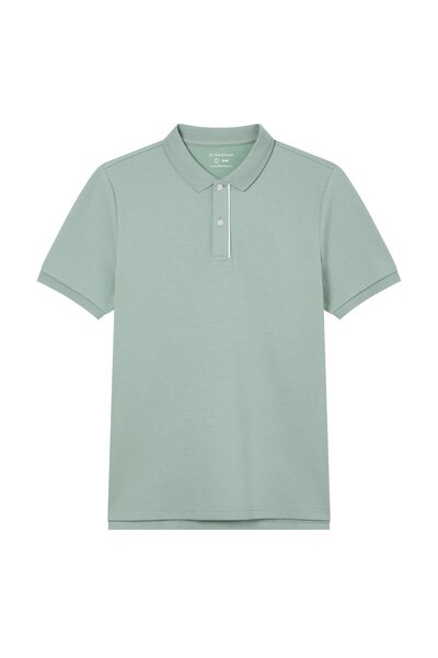 Giordano Men's Slim Fit Cool Touch Solid Polo Shirt