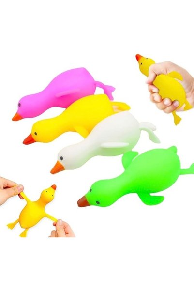 Generic Brand Colorful Duck Squeeze Stress Relief Toy