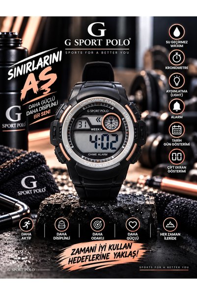 G Sport POLO 30m Water Resistant Children'S/Teenagers' Watch with Light, Alar...