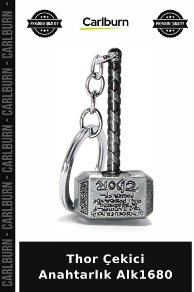 Carlburn Special Edition Metal Gift Accessory with Movie Figure Thor Hammer K...
