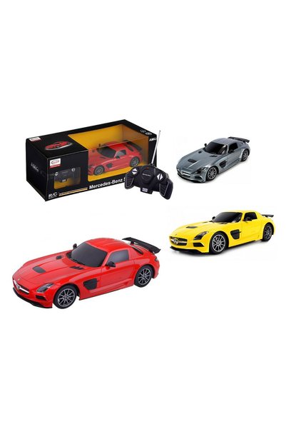 Rastar Masinuta cu telecomanda Mercedes-Benz SLS 1:18, Rosu