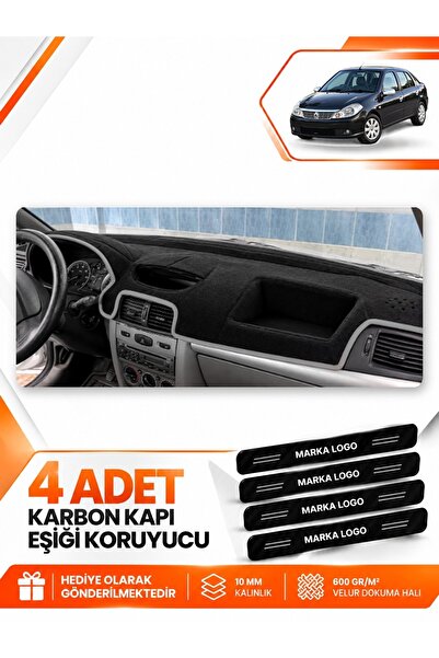 e-biz Renault Symbol Airbag-Free (2008-2011) Compatible Front Torpedo Protect...