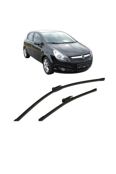 Bosch Комплект чистачки за кола OPEL CORSA D (S07) 2006-2014, за предно стъкл...