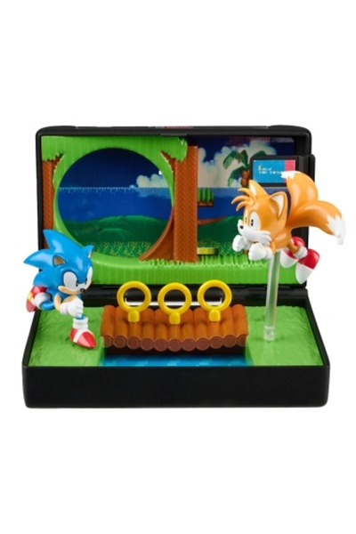 HEROES Sonic The Hedgehog 2 Ντιόραμα Κονσόλα Mega Drive
