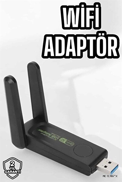 ZERO LAND METEMIX Dual Band Wifi Alıcı Adaptör USB (155150) 3.0 Destekli