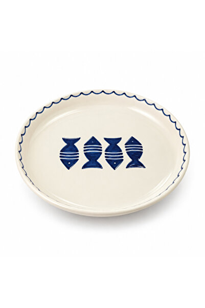 AKDC Slama Ceramic Plate Off-White - 26cm