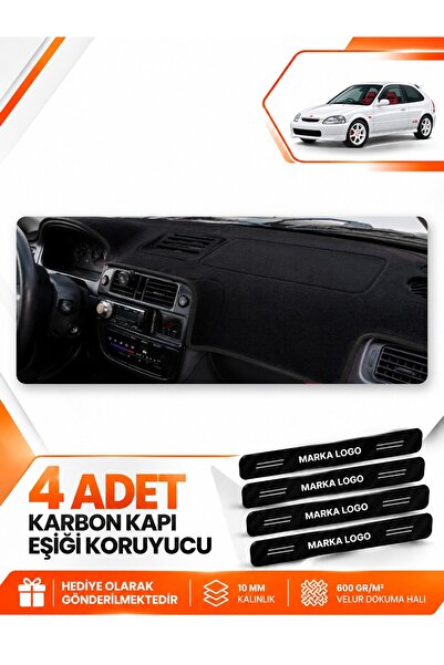 e-biz Honda Civic Ek-Ej-Em (1995-2000) Compatible Torpedo Protection Protecti...