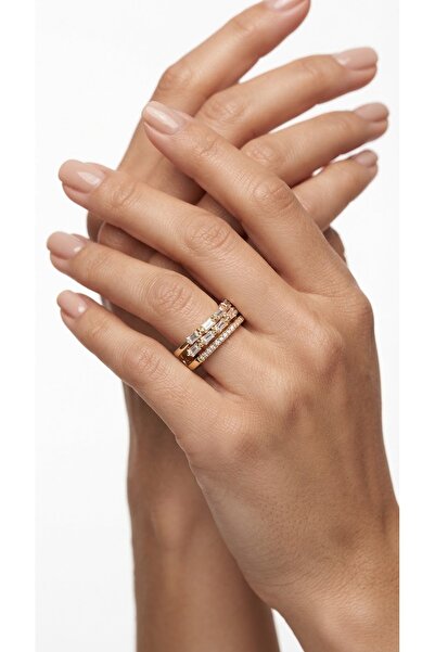 Âlâ Atelier Baguette Ring with Zircon Stone